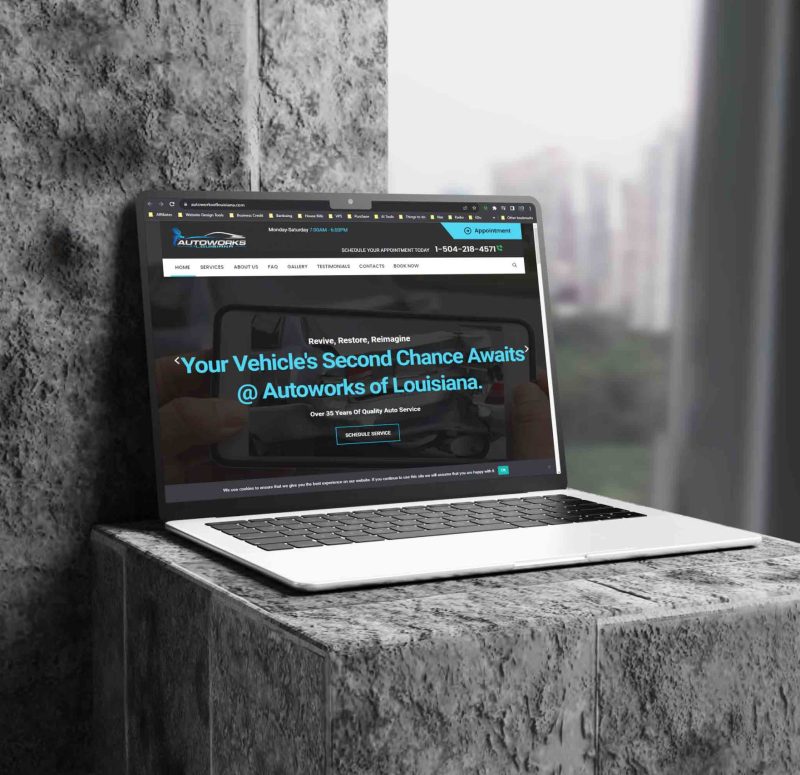 Autoworks of Louisiana_atlanta responsive web design Expertise in E-Commerce Web Design, Atlanta